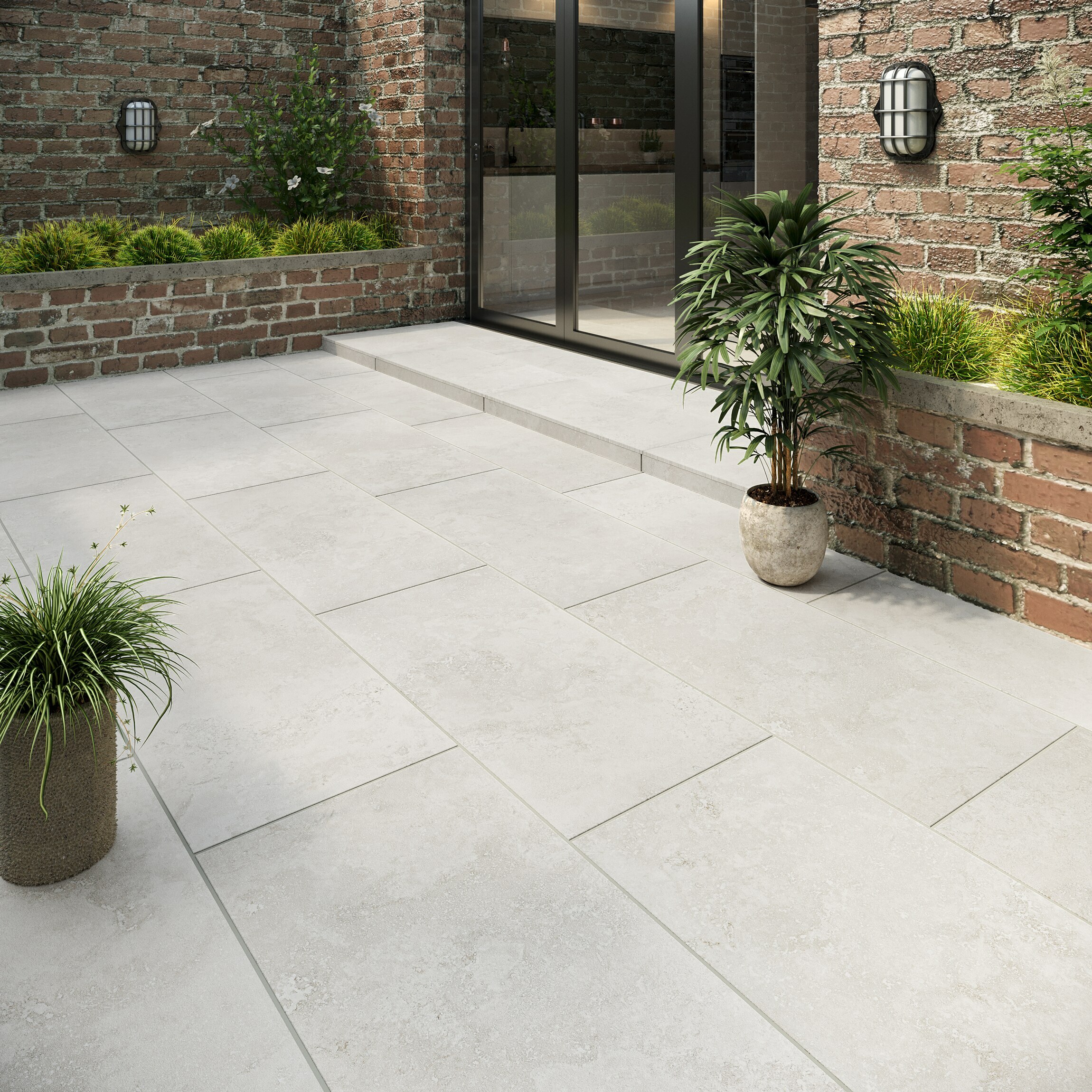 Mineral Shell Outdoor Porcelain Floor Tiles | Walls and Floors