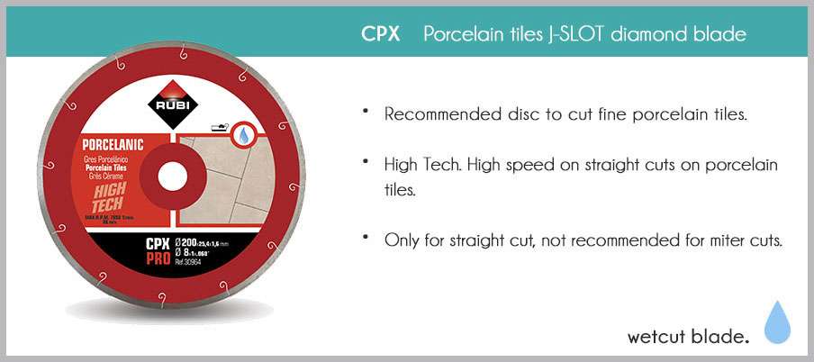 CPX Wet Cut Blade